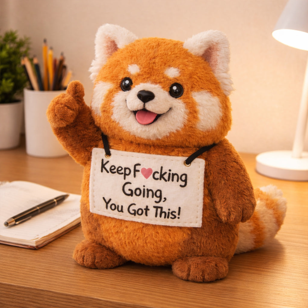 You Got This Emotional Support Red Panda Plush