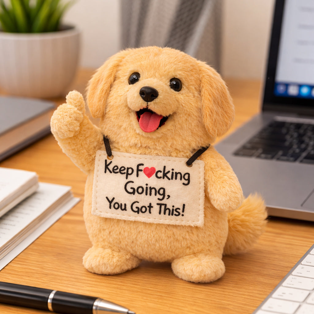 You Got This Emotional Support Golden Retriever Plush