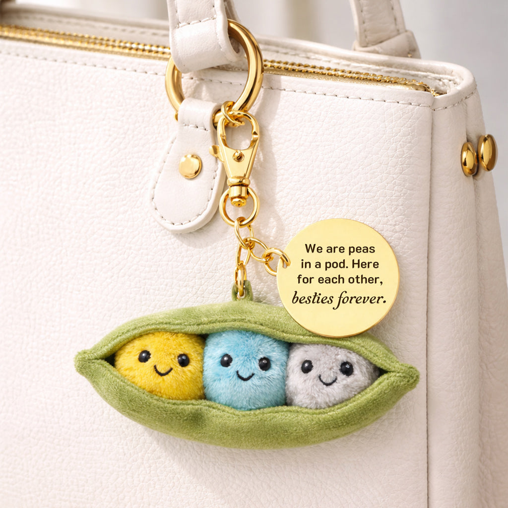 For Bestie Emotional Support Peas In A Pod Plush