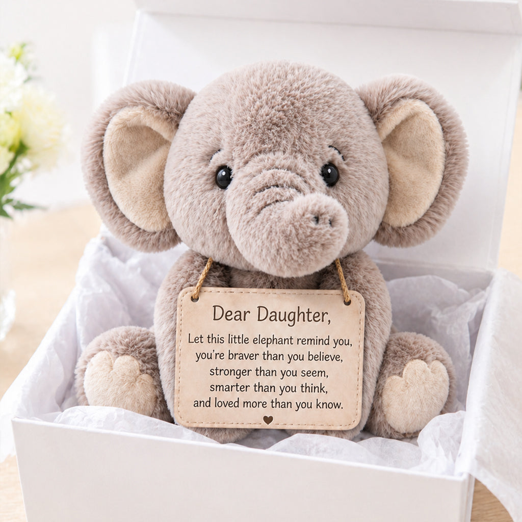 Dear Daughter Elephant Plush