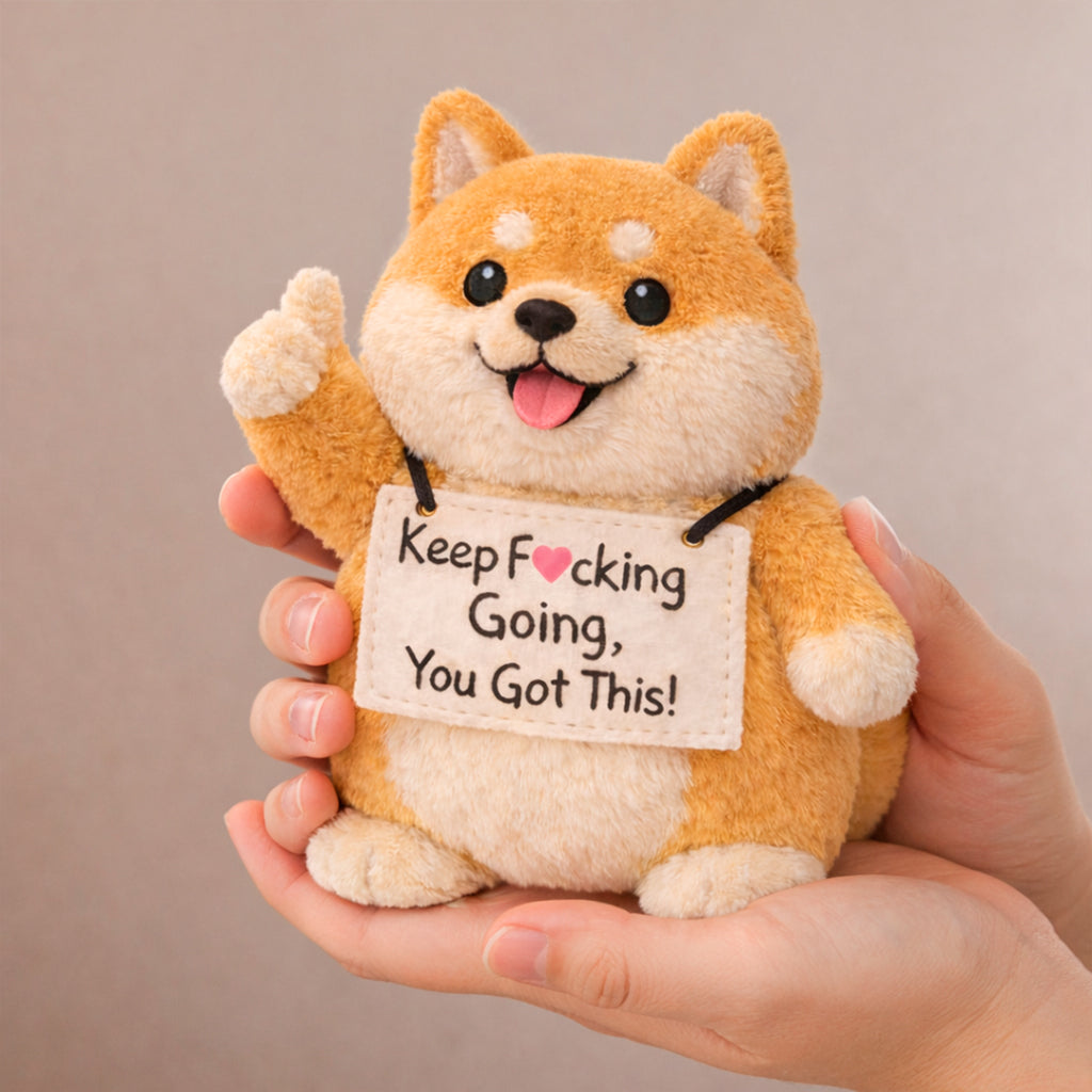 You Got This Emotional Support Shiba Inu Plush