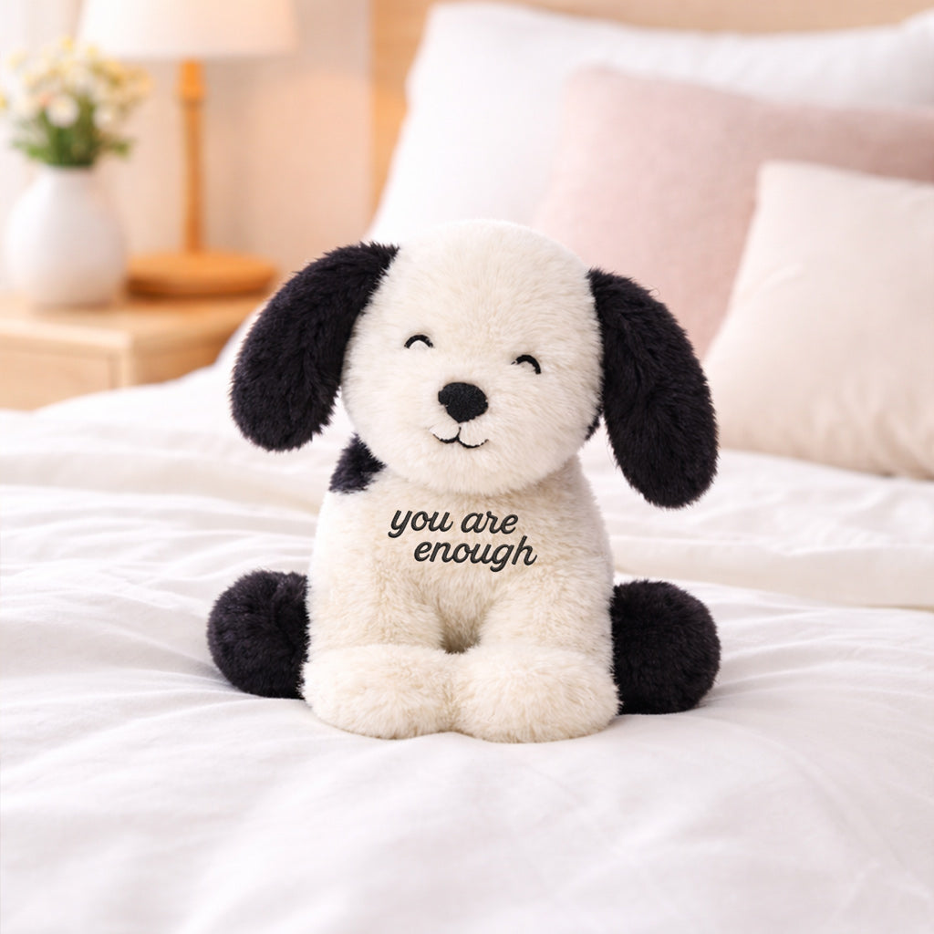 You Are Enough Emotional Support Puppy Plush