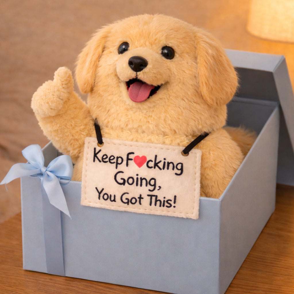 You Got This Emotional Support Golden Retriever Plush