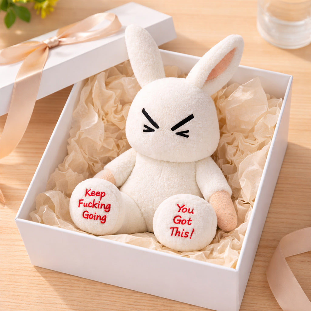 You Got This Emotional Support Bunny Plush