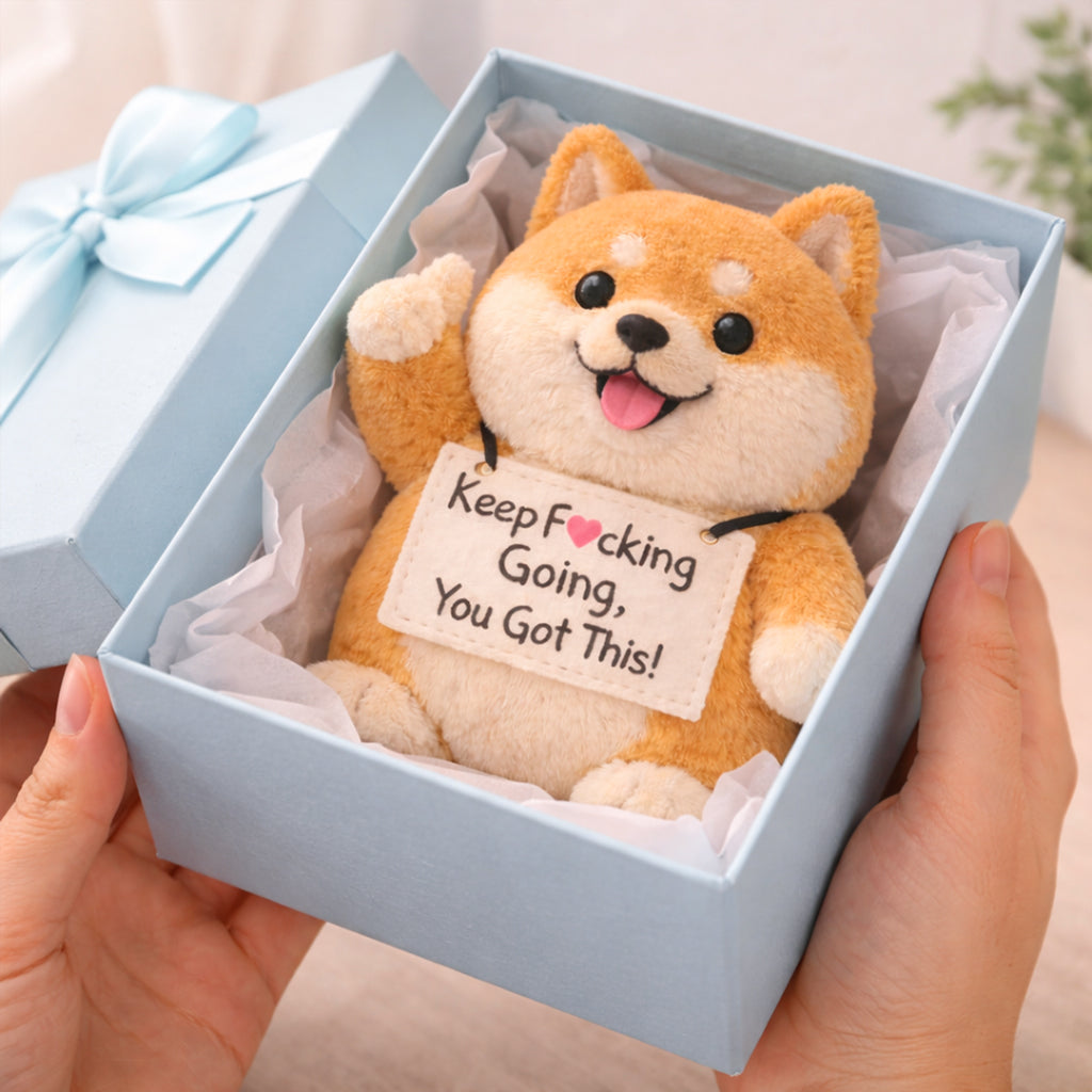 You Got This Emotional Support Shiba Inu Plush