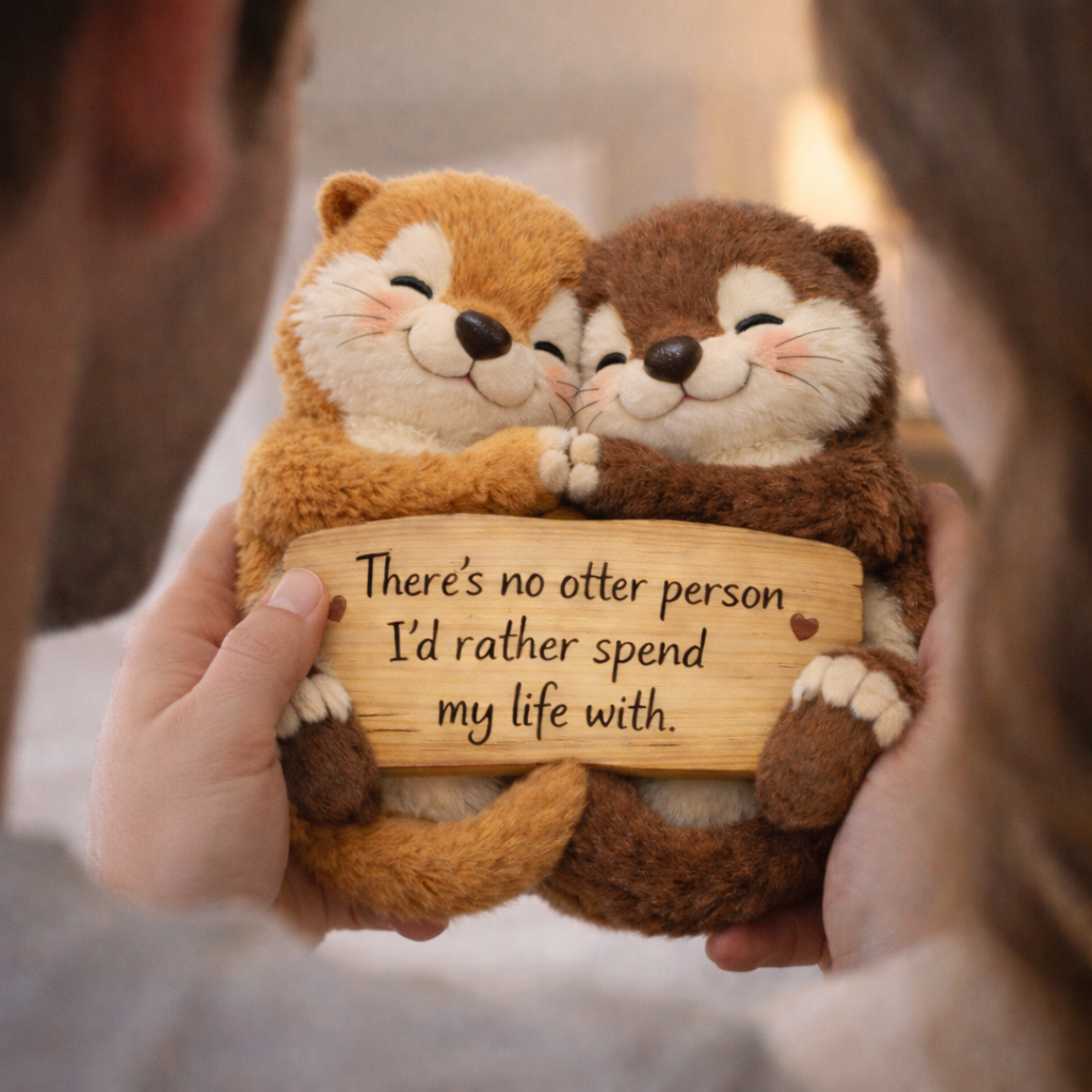 A Pair Of Otters Plushies for Your Partner