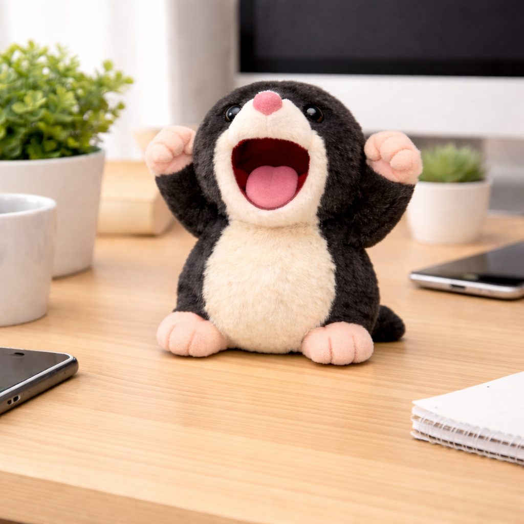 You Got This Emotional Support Roaring Mole Plush