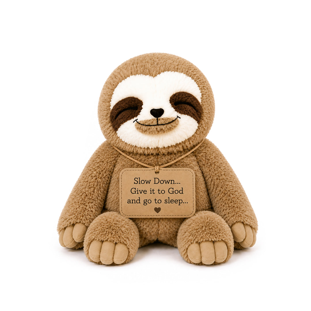 Give It to God Sloth Plush