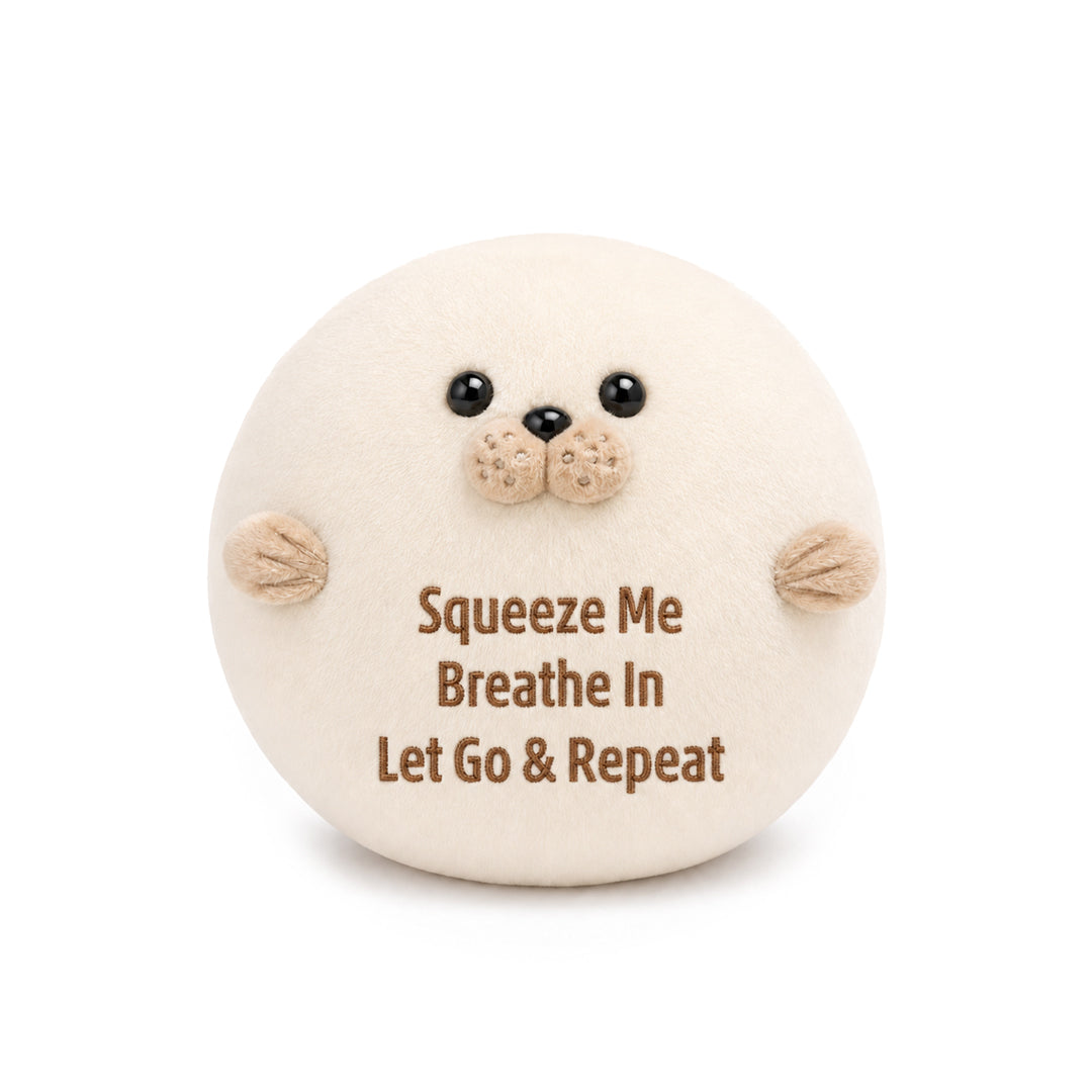 Squeeze & Breathe Seal Plush