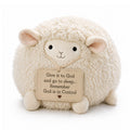 God is in Control Sphere-Shaped Sheep Plush