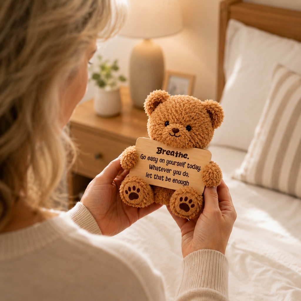 Emotional Support Brown Bear Plush