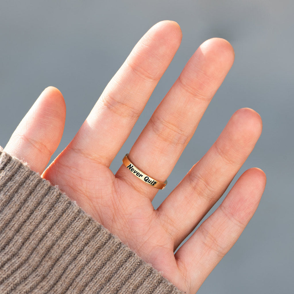 Golden Cross Ring