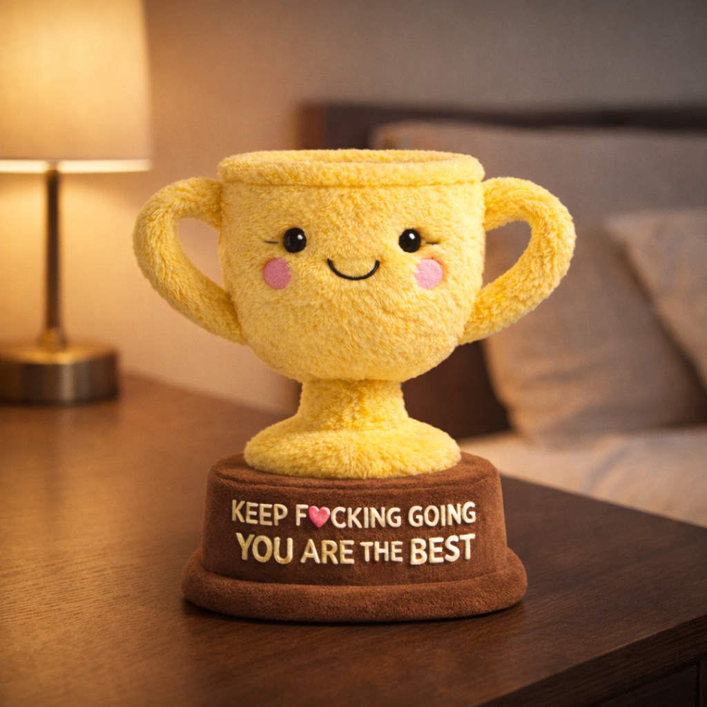 You Are The Best Emotional Support Trophy Plush