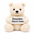 Remember There's Home Crochet Bear