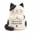 Sleepy Prayer Cat