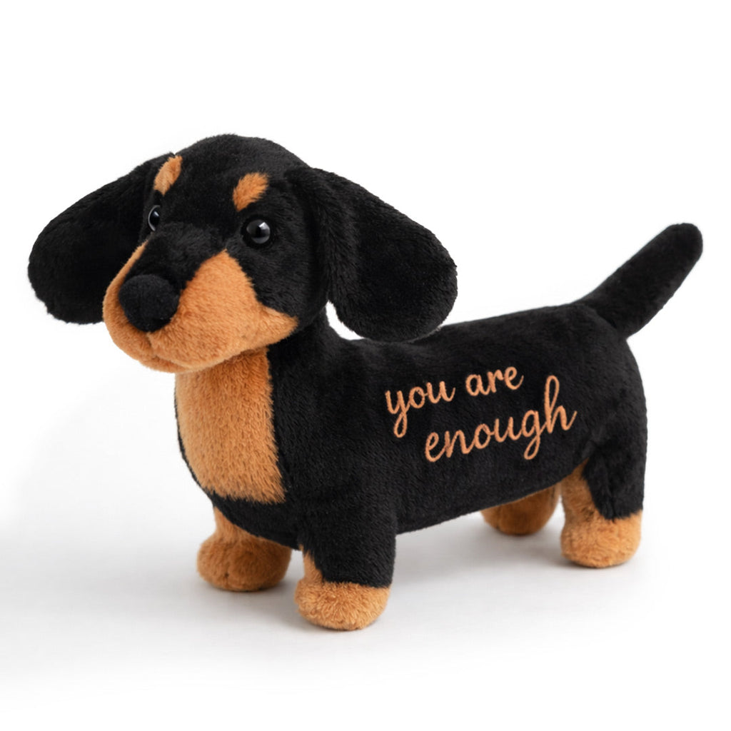 You Are Enough Emotional Support Dachshund Plush