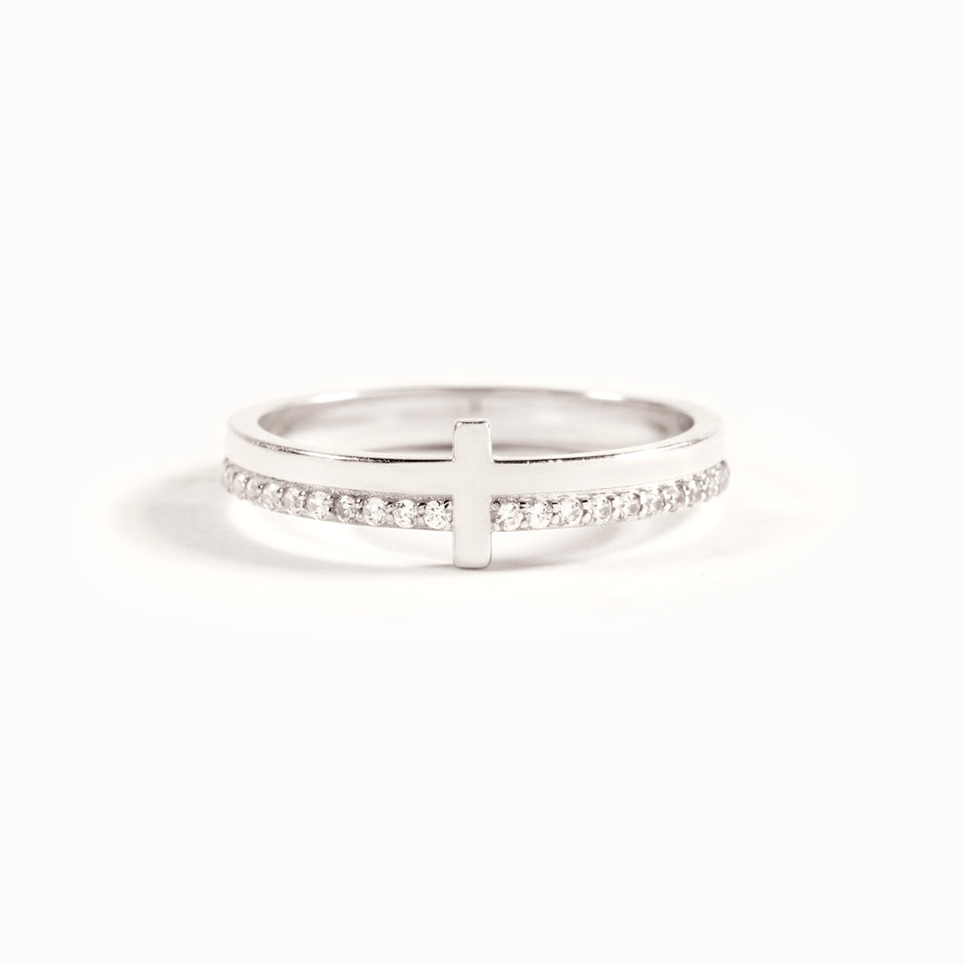 Golden Cross Ring