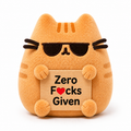 Emotional Support Sunglasses Orange Cat Plush