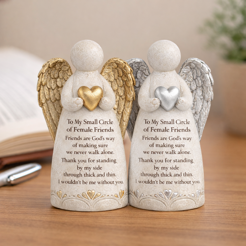 Small Circle of Female Friends Angel Set