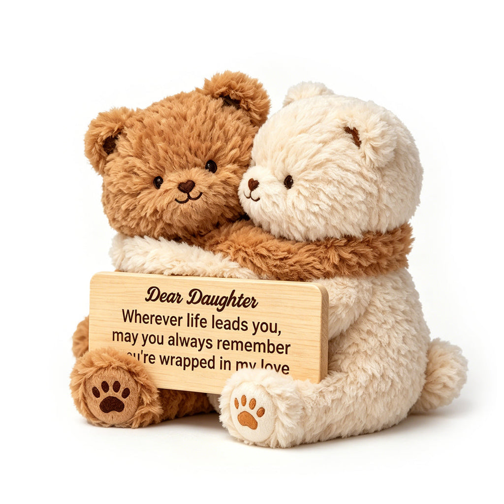 Wrapped In My Love Hugging Bear Plushies