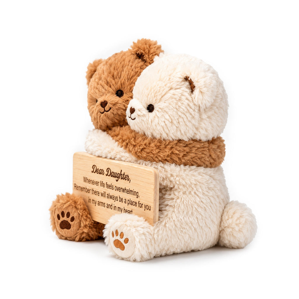 Dear Daughter Hugging Bear Plushies