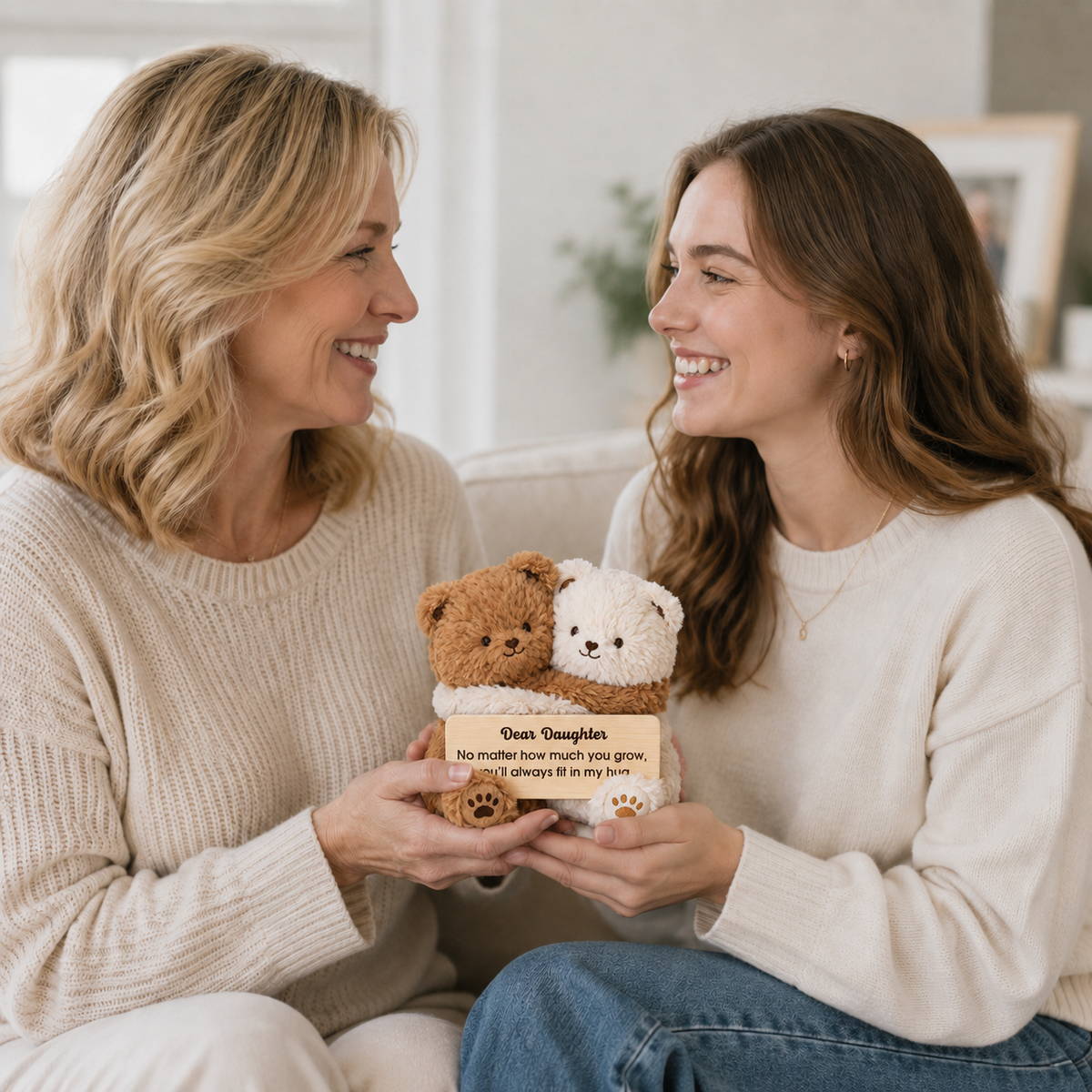 For Daughter Hugging Bear Plushies