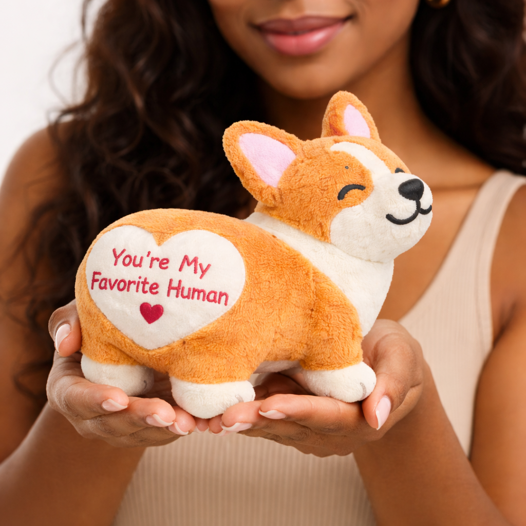 My Favorite Human Emotional Support Corgi Plush