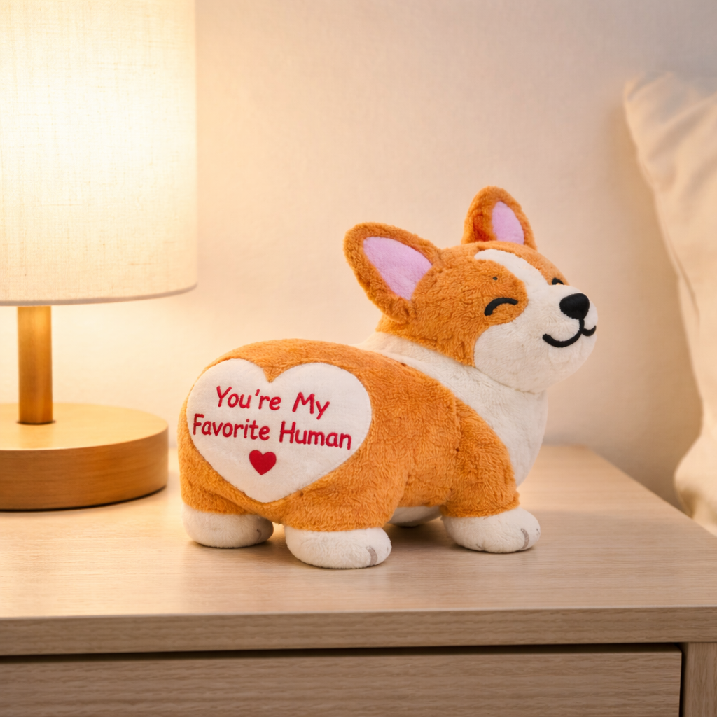 My Favorite Human Emotional Support Corgi Plush