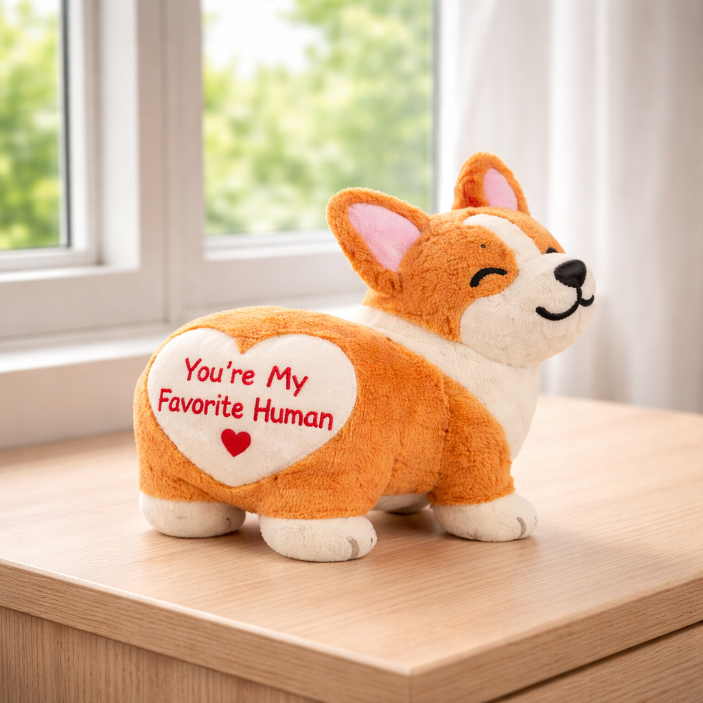 My Favorite Human Emotional Support Corgi Plush
