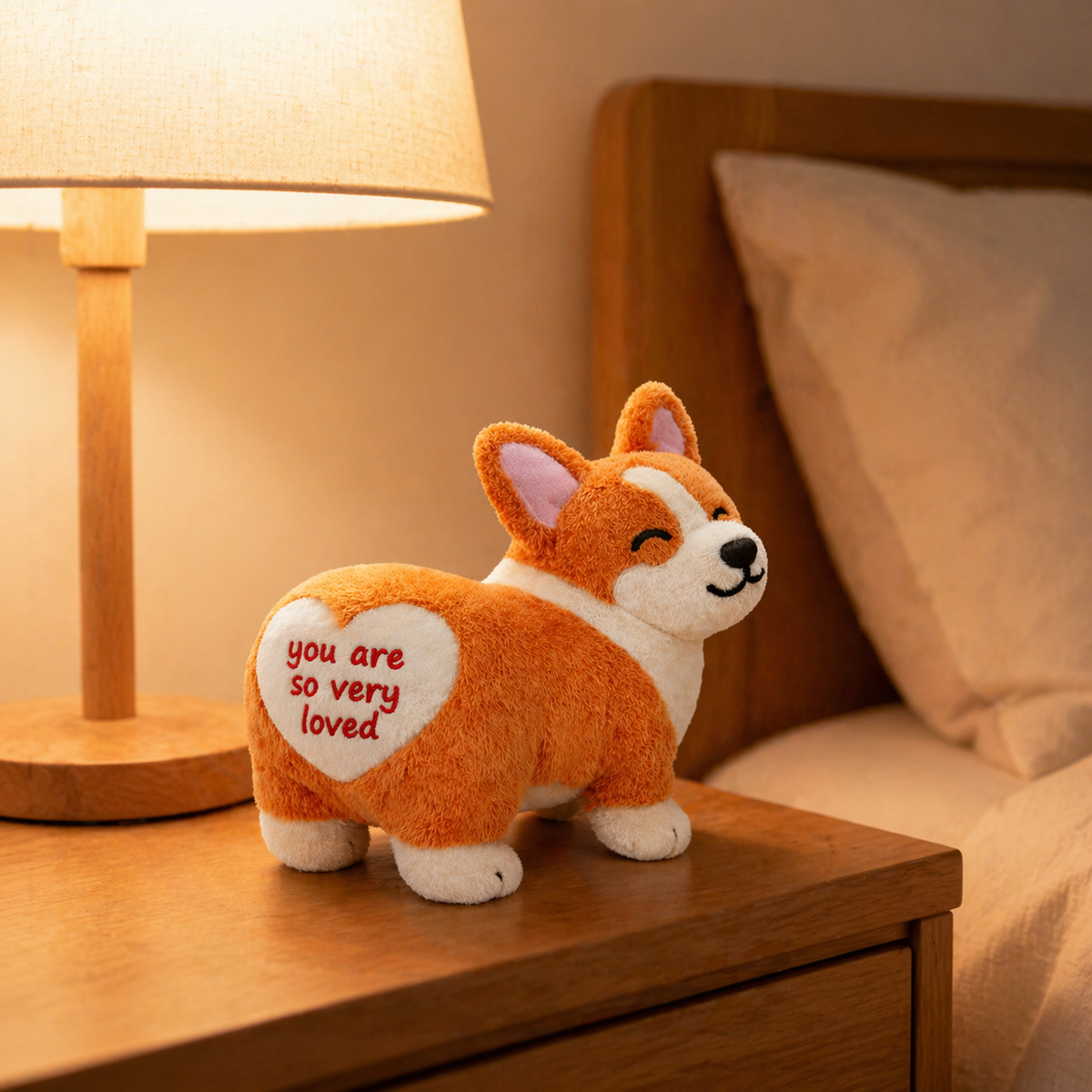 You Are So Very Loved Emotional Support Corgi Plush