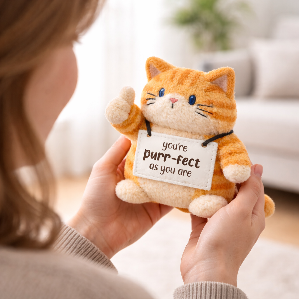 You're Purr-fect Emotional Support Cat Plush
