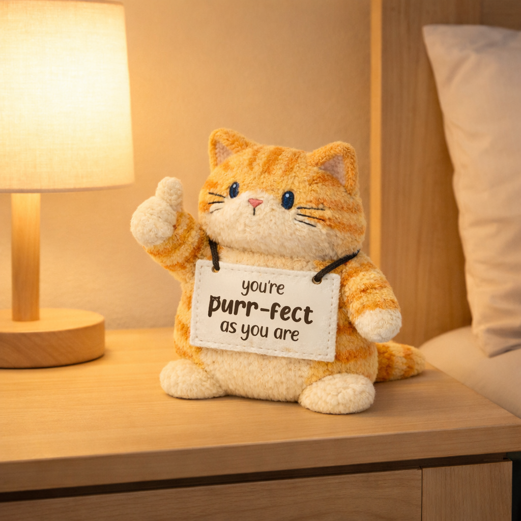 You're Purr-fect Emotional Support Cat Plush