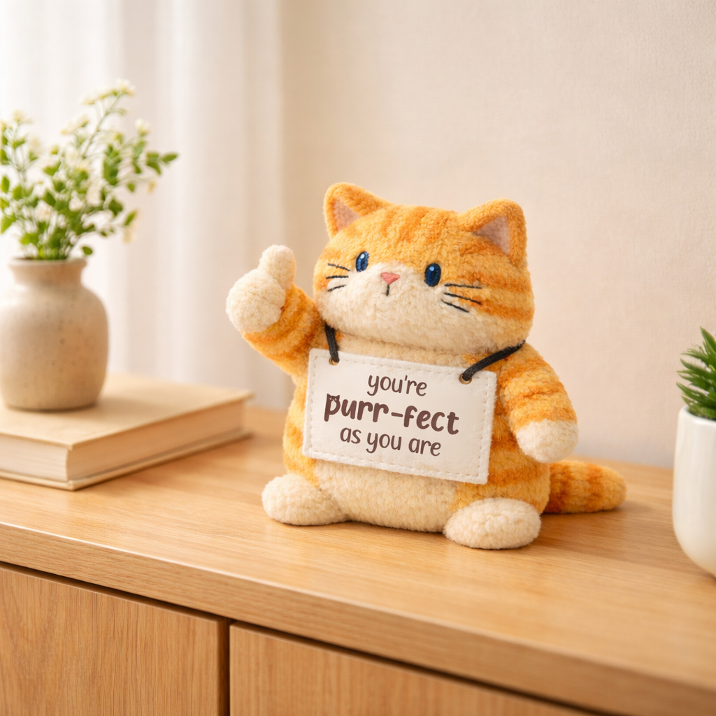 You're Purr-fect Emotional Support Cat Plush